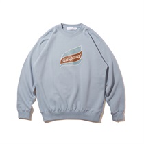 HYGIENE CREWNECK SWEATSHIRT ACID BLUE (L)