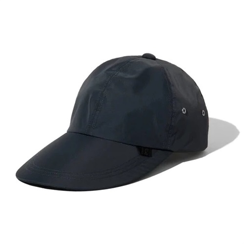 POP LONGBILL CAP NYLON (BLACK)
