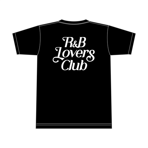 R&B LOVERS CLUB T-SHIRT (BLACK - XL)