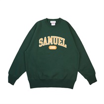 (FOREST: L) SAMUEL COLLEGE CREW NECK SHIRTS