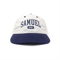 (BLUE/GRAY) SAMUEL 2 TONE COLLEGE CAP