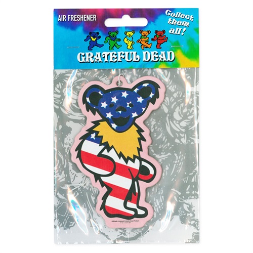 GRATEFUL DEAD BEAR AIR FRESHENER (AMERICA)