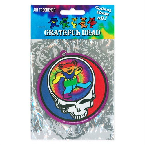 GRATEFUL DEAD BEAR AIR FRESHENER (SKULL)