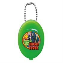 STEVEN RHODES RUBBER COIN CASE (NEON GREEN)