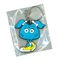 RUBBER KEYCHAIN (MCDONALD'S FRY GIRL BLUE)