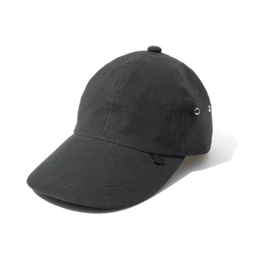 POP LONGBILL CAP HEMP (BLACK)