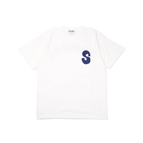 (WHITE: XL) S LOGO S/S TEE