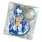 RUBBER KEYCHAIN (UNCLE SAM)