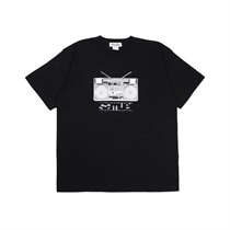(BLACK: XL) RADIO CASSETTE90 S/S TEE