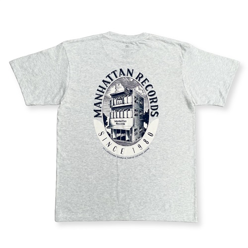 M STORE LABEL TEE OATMEAL (S)