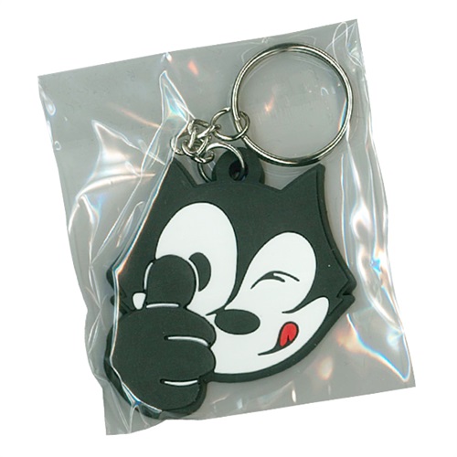 RUBBER KEYCHAIN (FELIX THE CAT 2)