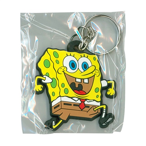 RUBBER KEYCHAIN (SPONGEBOB 2)