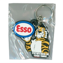 RUBBER KEYCHAIN (ESSO LOGO)