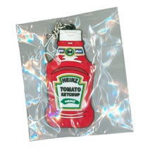 RUBBER KEYCHAIN (HEINTZ)