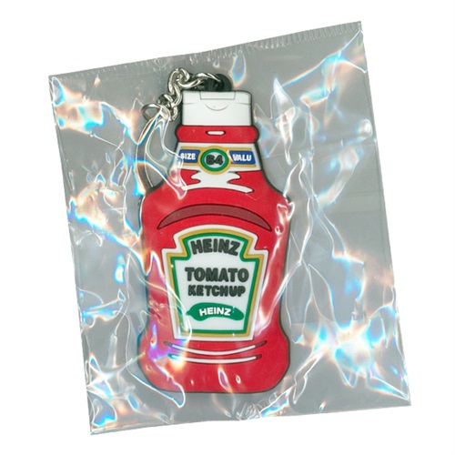 RUBBER KEYCHAIN (HEINTZ)