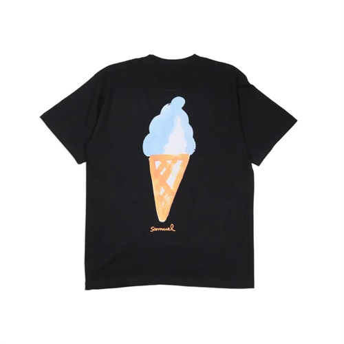 (BLACK: L) SAMUEL × SHIMAO MAHO ICECREAM TEE