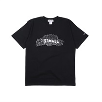 (BLACK: M) SAMUEL × SHIMAO MAHO CAT LOGO S/S TEE