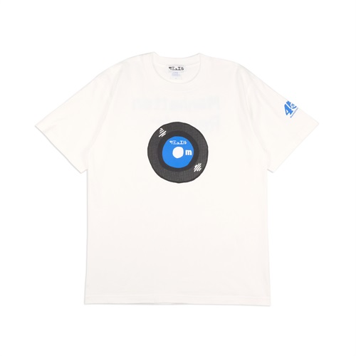 (WHITE: XXL) SAMUEL × Manhattan Records 7inch 45th anniv. TEE