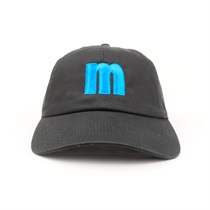 (BLACK) SAMUEL × Manhattan Records M ILLUST LOGO CAP