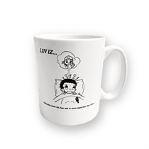 LUV IZ THROW UP MUG (2AM MIX)