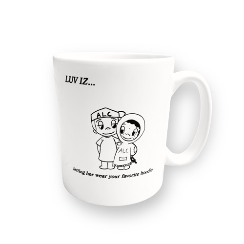 LUV IZ THROW UP MUG (HOODIE)