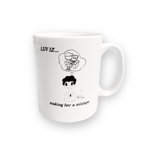 LUV IZ THROW UP MUG (MIXTAPE)