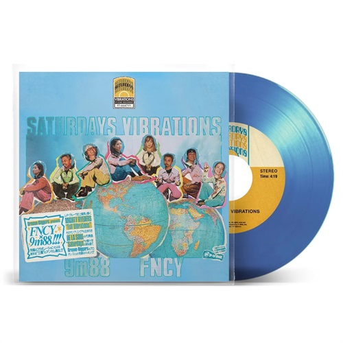 SATURDAYS VIBRATIONS CLEAR BLUE VINYL (7INCH)
