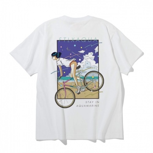 AQUAMARINE TEE (WHITE: XXL)