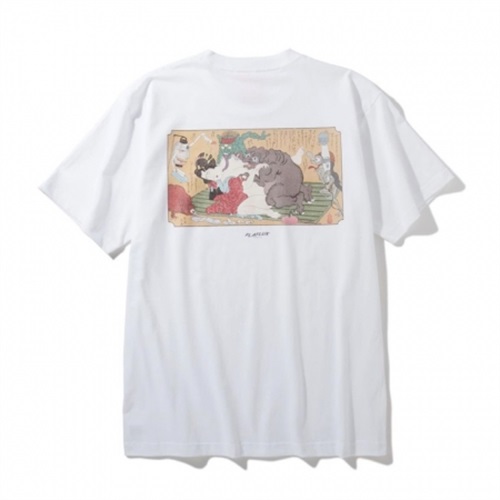 NURANURA TEE (WHITE: XL)