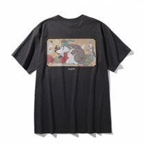 NURANURA TEE (DYED BLACK: L)