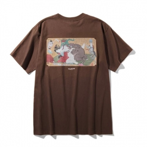 NURANURA TEE (CHOCOLATE: XL)