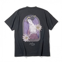 MISSING TEE (DYED BLACK: M)