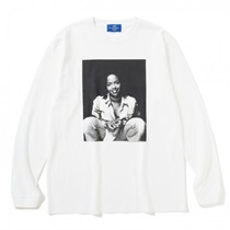 (WHITE: M) LAURYN HILL L/S TEE