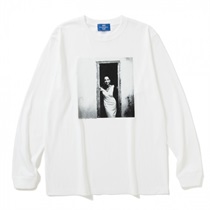 (WHITE: M) SADE L/S TEE