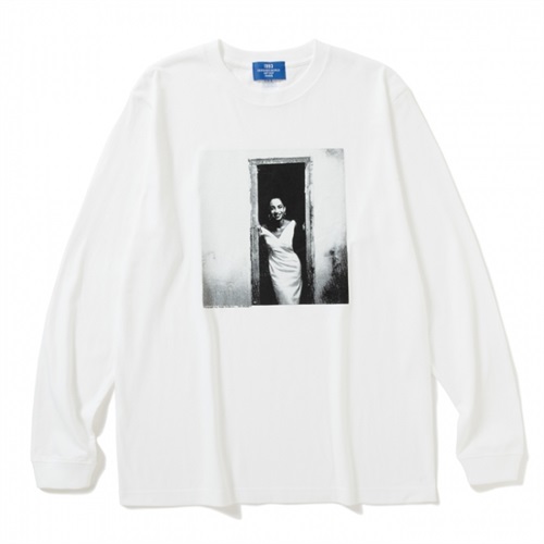 (WHITE: M) SADE L/S TEE