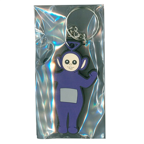 RUBBER KEYCHAIN (TELETUBBIES TINKY WINKY)