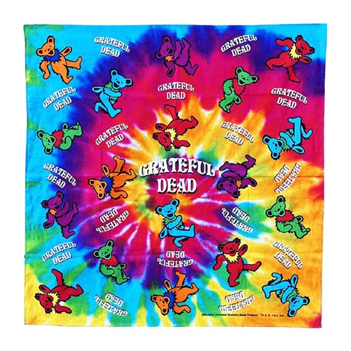GREATFUL DEAD BANDANA (TIE DYE)