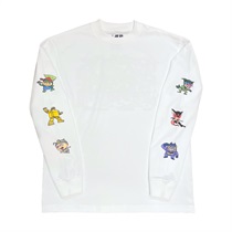 タツノコプロ × TABOO1 × MANHATTAN RECORDS L/S TEE WHITE (M)