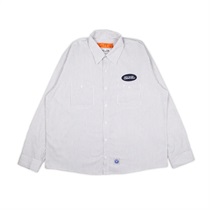 (STRIPE: L) SAMUEL CUSTOM WORK SHIRT