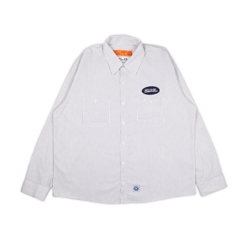 (STRIPE: L) SAMUEL CUSTOM WORK SHIRT
