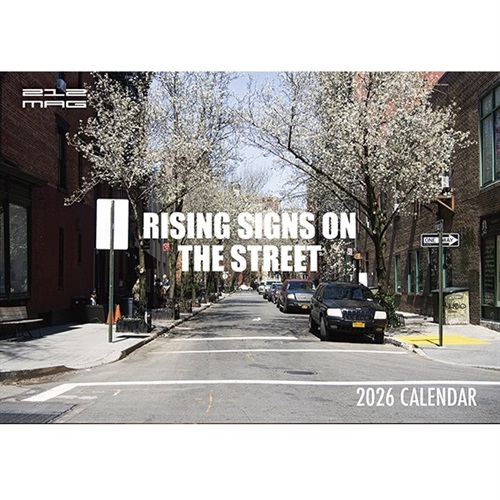 2026 CALENDAR (RISING SIGNS ON THE STREET)
