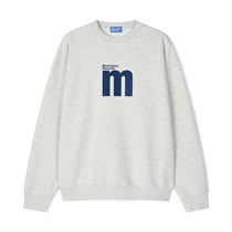(OATMEAL - S) MR M BOX CREW NECK