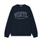 (NAVY - M) MR VINYL LOGO CREW NECK