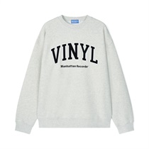 (OATMEAL - S) MR VINYL LOGO CREW NECK