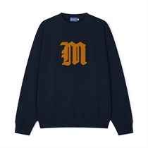 (NAVY - S) MR M MONO LOGO CREW NECK
