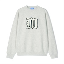 (OATMEAL - S) MR M MONO LOGO CREW NECK