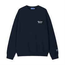 (NAVY - S) MR SMALL ARCH LOGO CREW NECK