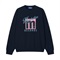 (NAVY - S) MR SCRIPT LOGO CREW NECK