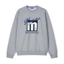 (GREY - S) MR SCRIPT LOGO CREW NECK