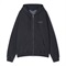 (CHARCOAL - S) CLASSIC LOGO PM ZIP UP HOODIE